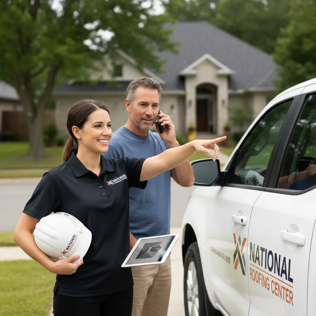 National Roofing Center customer support in Blanco
